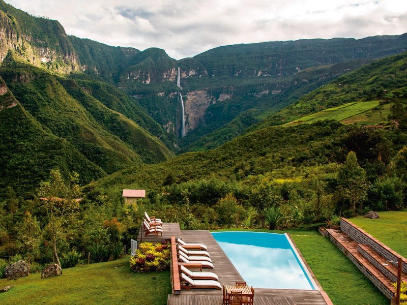 Tourist Package With The Gocta Lodge Hotel 4 Days 3 Nights Via Jaen Travel Pax Peru Chachapoyas Tours Peru